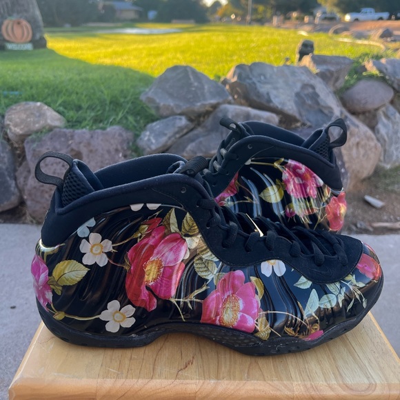 air foamposite one floral